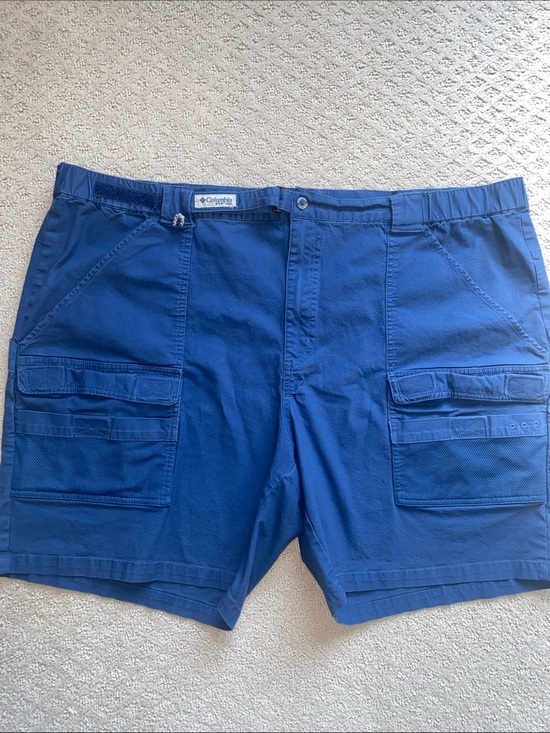 Columbia Other - Columbia Men's Royal Blue Cargo Shorts